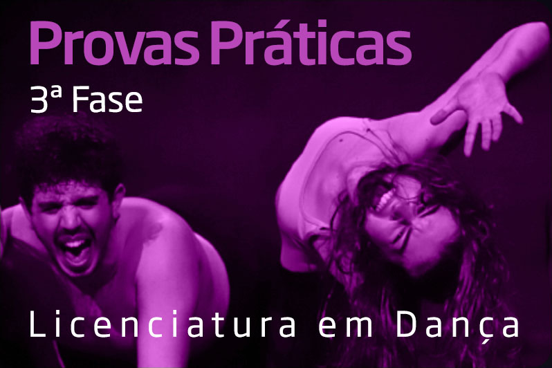 bailarinos em dueto a gritar