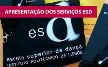 Sessões de apresentação dos Serviços da ESD