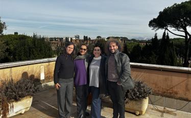 grupo de professores da ESD e da Accademia em Roma 