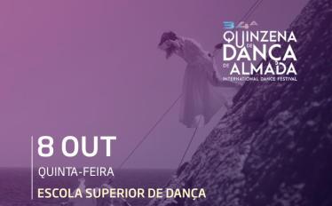 bailarinos a descer uma encosta